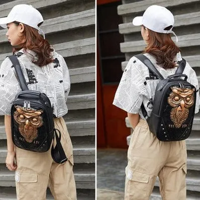 Owl Skull Backpack