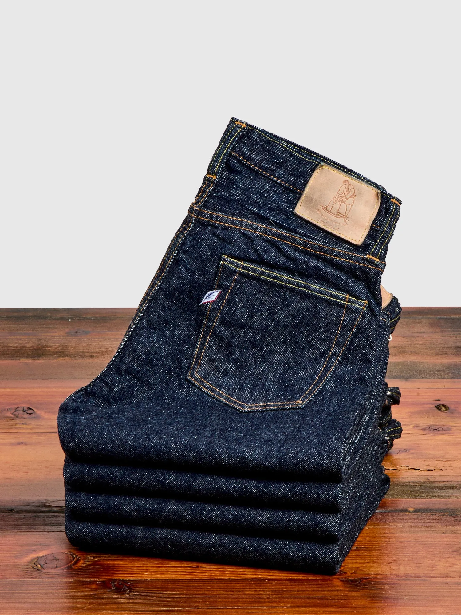 PBE-003 17oz Beige Core Pop-up Selvedge Denim - Regular Straight Fit