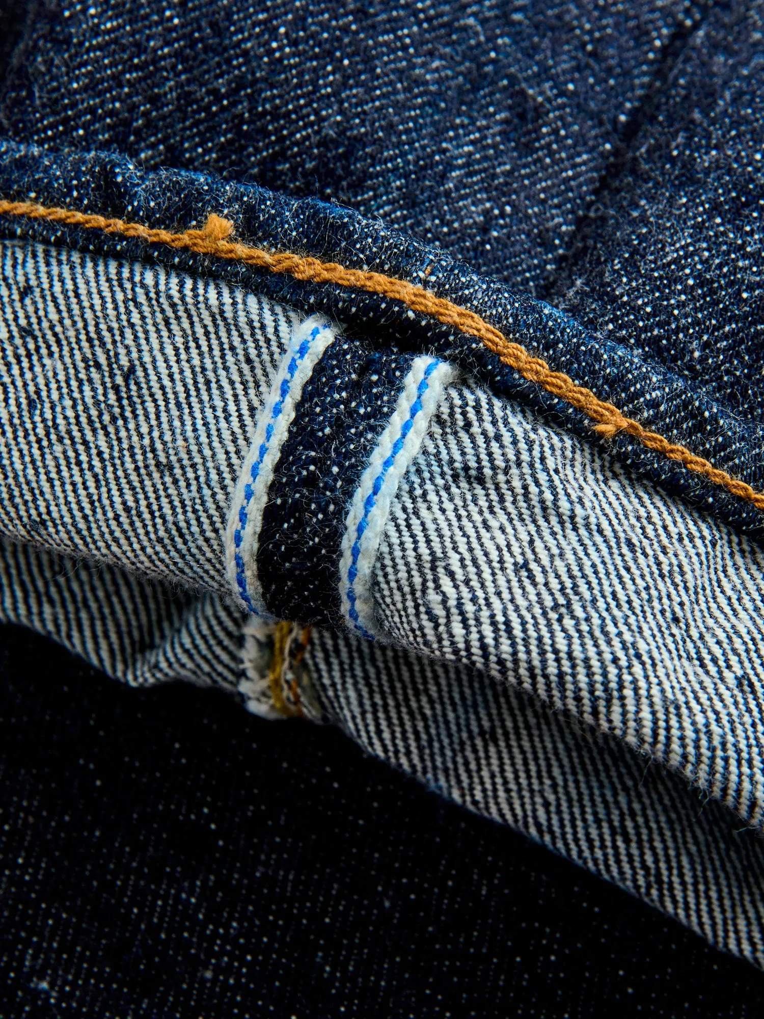 PBE-019 17oz Beige Core Pop-up Selvedge Denim - Relaxed Tapered Fit