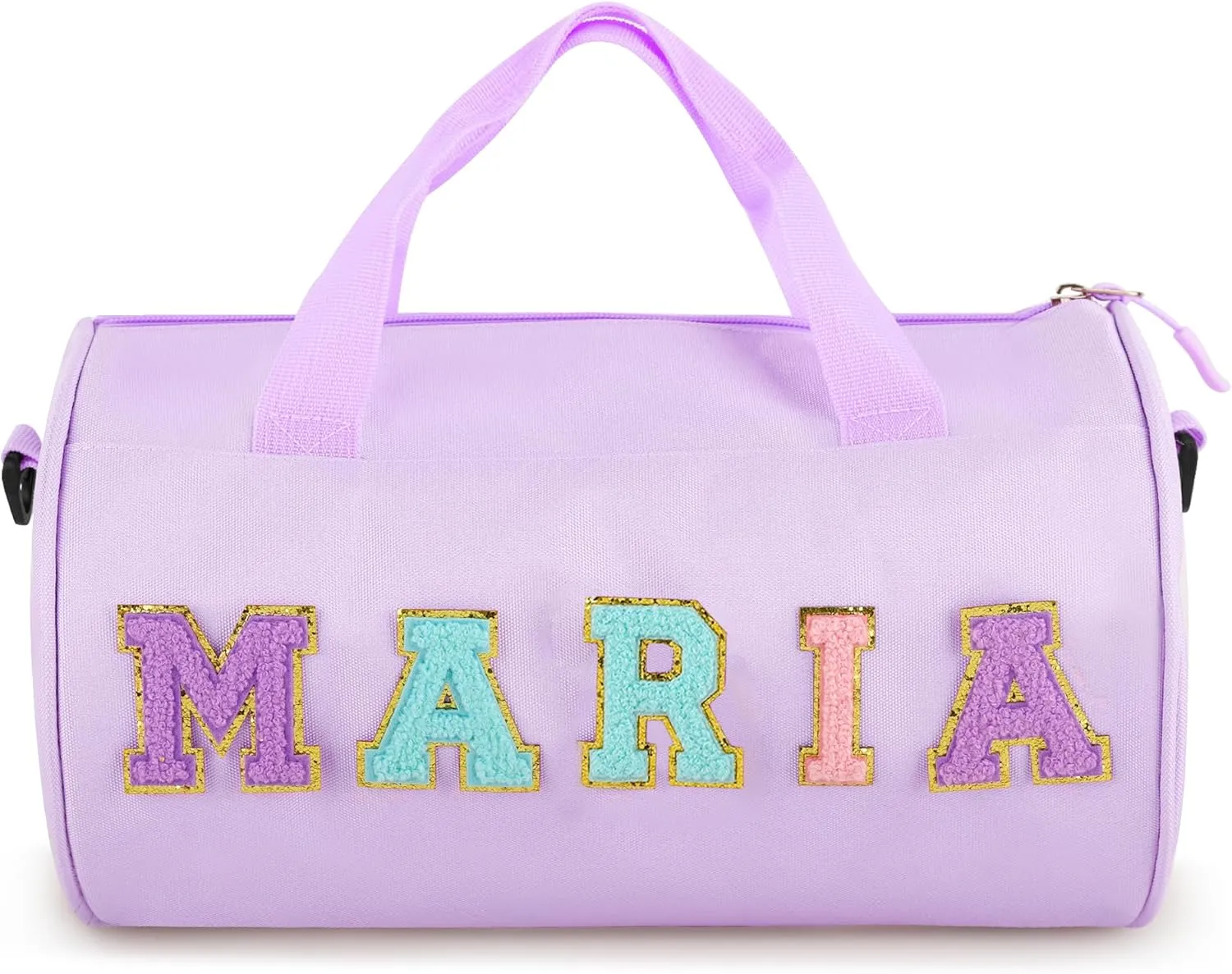 Personalized Ballet Dance Bag for Kids, Cute Duffle Bag for Girls, Adorable Toddler Bag for Travel Gift, Cheerleading Gym Bag, Custom Overnight Weekender Bag for Christmas,Stitch Name Duffle Bag