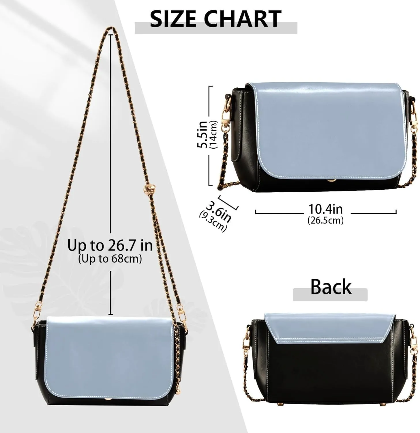 Personalized Custom Crossbody Bags For Women PU Leather Purse Handbag 208001
