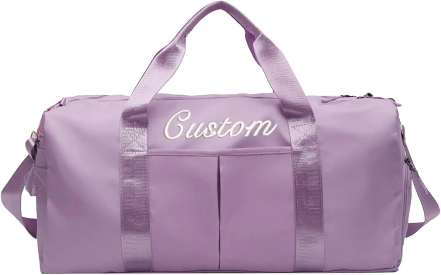 Personalized Custom Duffel Bag for men women Embroidered Name Sports Gym Bag Dance Bag Travel Bag weekend Bag Luggage 19.3x9.4x9.8inch Su-YJF411bag 43-C 0