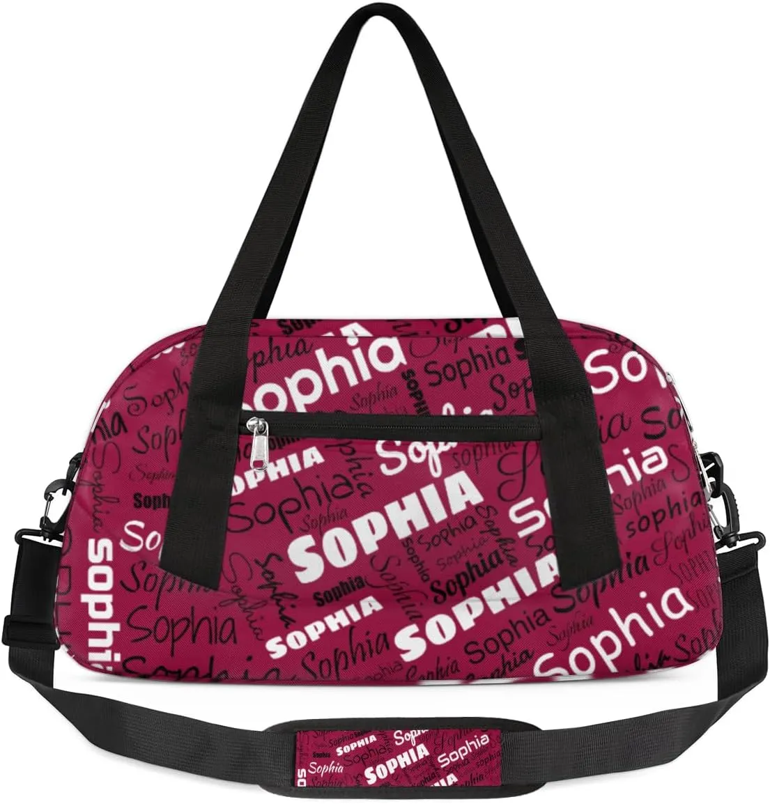 Personalized Dance Bags for Girls, Custom Kids Overnight Duffel Bag Sport Travel Duffle Bags