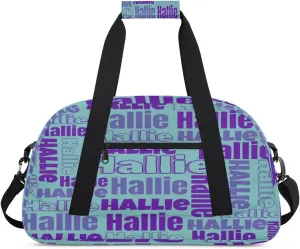 Personalized Gym Bag Duffel Bag for Girls Boys, Custom Cheerleader Bag Overnight Bags for Gymnastics Travel Sport Dance Monogrammed Name