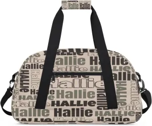 Personalized Gym Bag Duffel Bag for Girls Boys, Custom Cheerleader Bag Overnight Bags for Gymnastics Travel Sport Dance Monogrammed Name