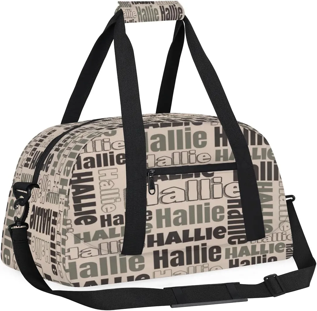 Personalized Gym Bag Duffel Bag for Girls Boys, Custom Cheerleader Bag Overnight Bags for Gymnastics Travel Sport Dance Monogrammed Name