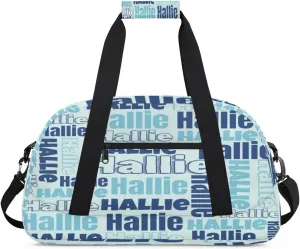 Personalized Gym Bag Duffel Bag for Girls Boys, Custom Cheerleader Bag Overnight Bags for Gymnastics Travel Sport Dance Monogrammed Name
