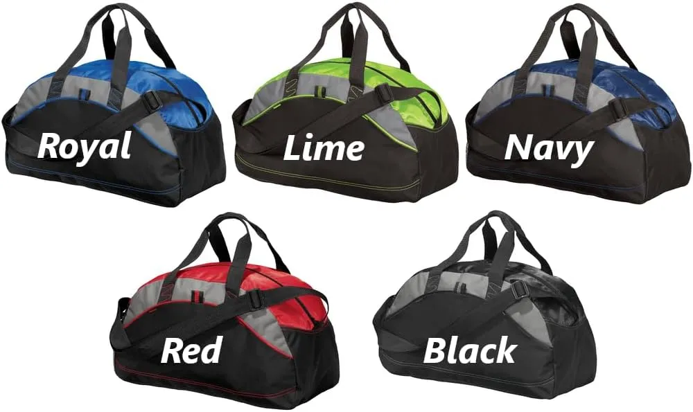 Personalized Karate Duffel Bag, Men and Women, Custom Sport Bag with Monogrammed Name, Black