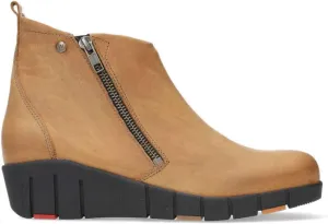 Phoenix Leather Bootie, Camel, 6.5-7