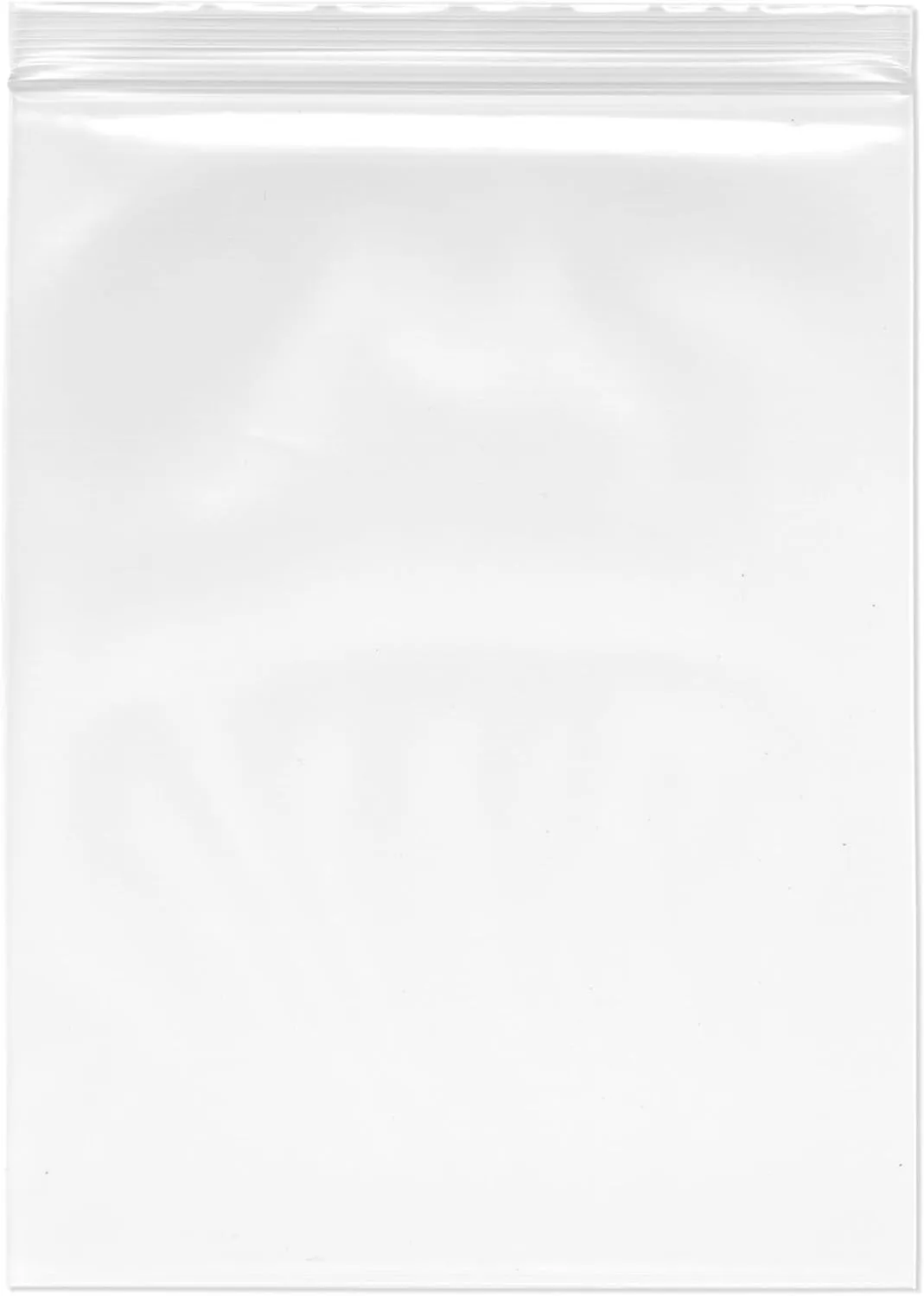 Plymor 7" x 9" (Pack of 100), 4 Mil Heavy Duty Zipper Reclosable Plastic Bags