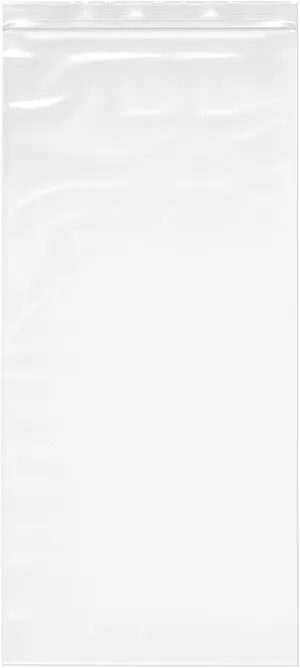 Plymor 8" x 18" (Pack of 50), 4 Mil Heavy Duty Zipper Reclosable Plastic Bags