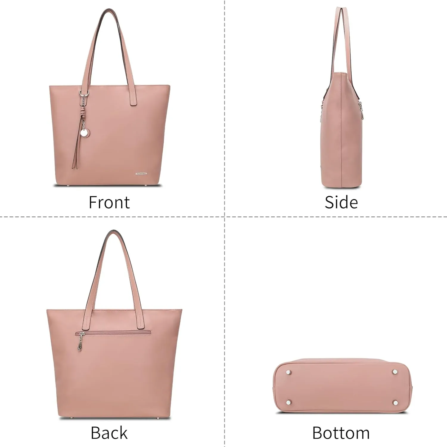 Pomelo Best Soft Faux Leather Stylish Shoulder Tote Bags for Women