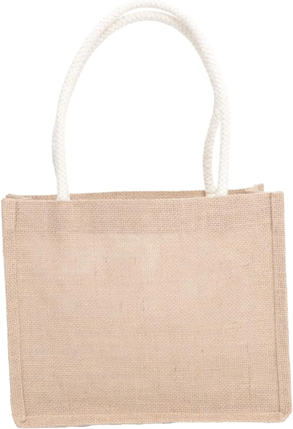 PRETYZOOM Single Shoulder Pouch Shopping Pouch Tote Bag Made of Jute for Book Bags Party Favors