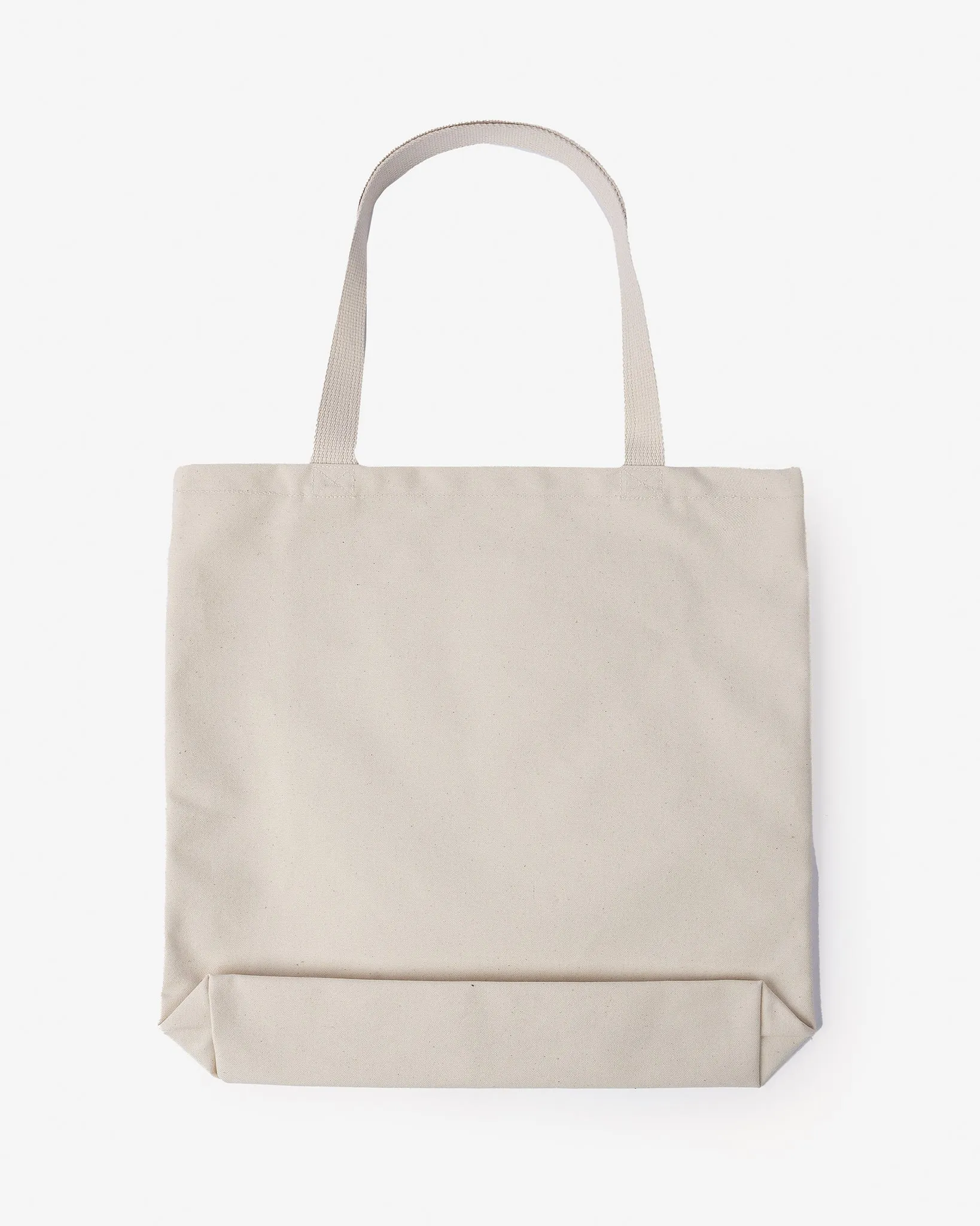 Printed Canvas Tote Bag - Iron Heart Logo Print