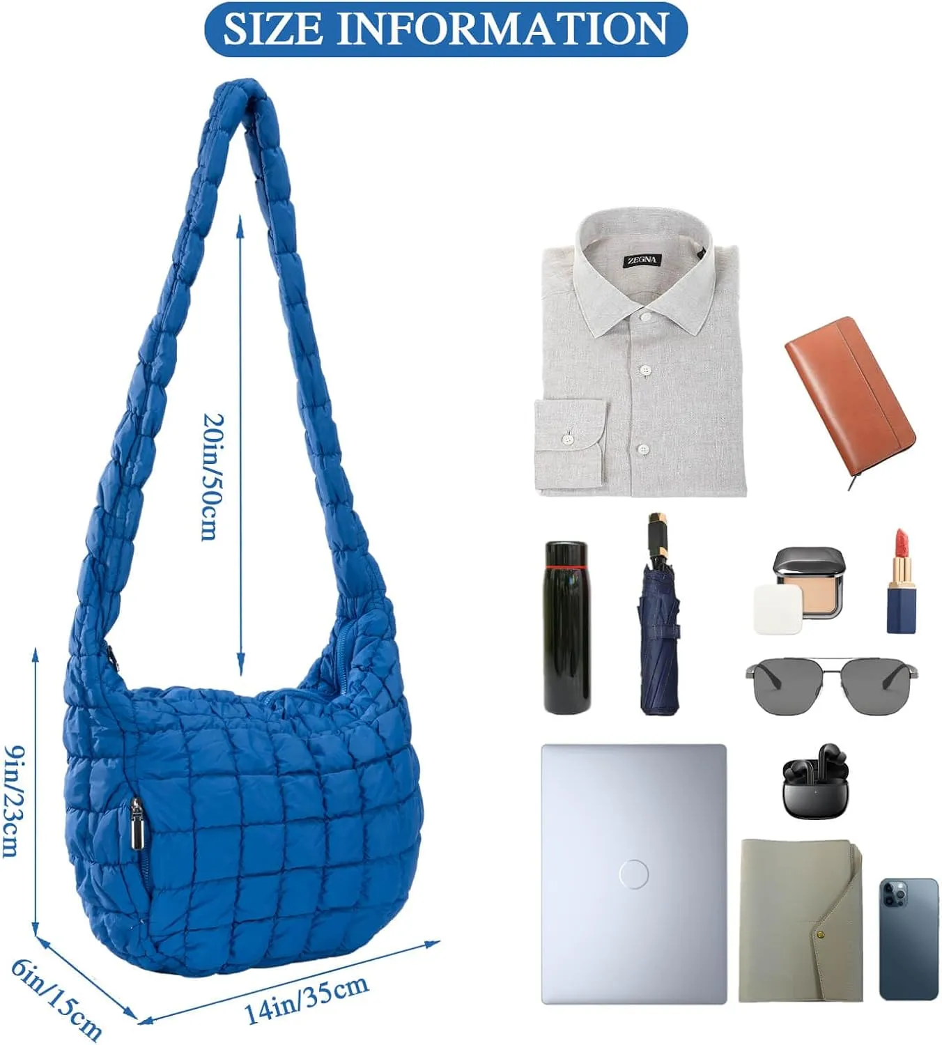 Quilted Puffer Tote Crossbody Bags for Women Bubble Puffy Purse