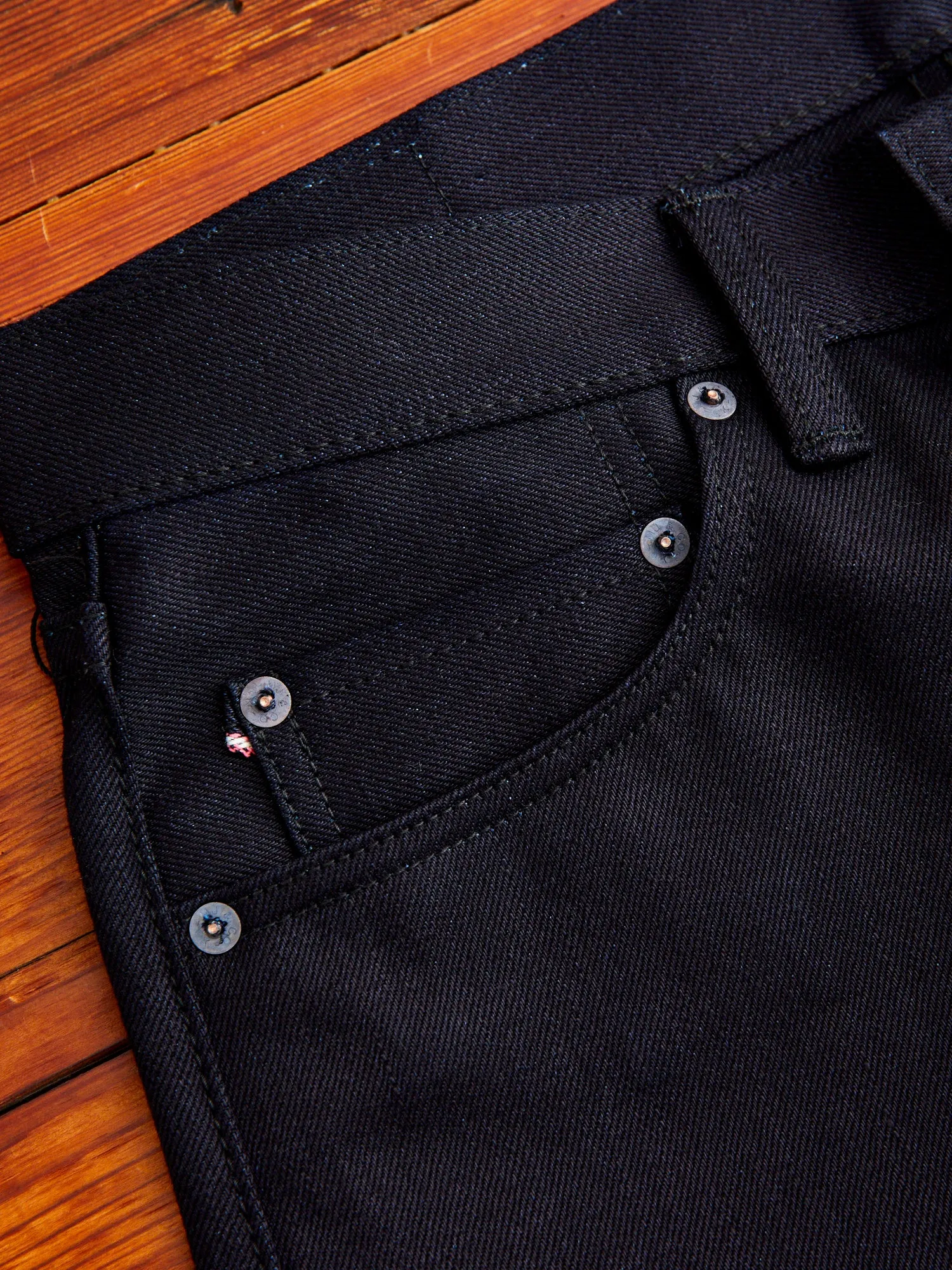 "Nightshade" 15.7oz Selvedge Denim - High Tapered