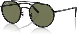 Ray-Ban RB3765 Rounded Hexagonal Sunglasses for Men for Women   BUNDLE With Designer iWear Complimentary Eyewear Kit