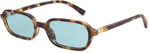 Retro Rectangular Sunglasses for Women Vintage Fashion Trendy Funny Small 90s Square Sunnies 2025 AP3698