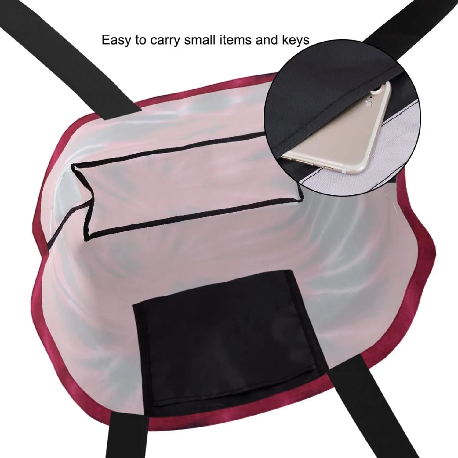 Reusable Grocery bags Big Capacity Shopping Bag Canvas Shoulder Tote Handbag for Women Girls