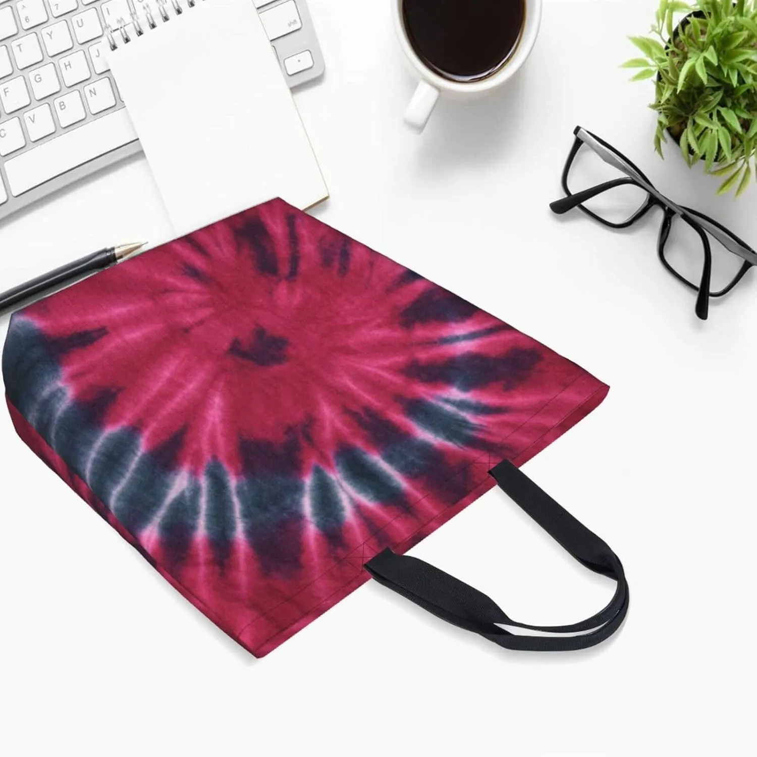 Reusable Grocery bags Big Capacity Shopping Bag Canvas Shoulder Tote Handbag for Women Girls