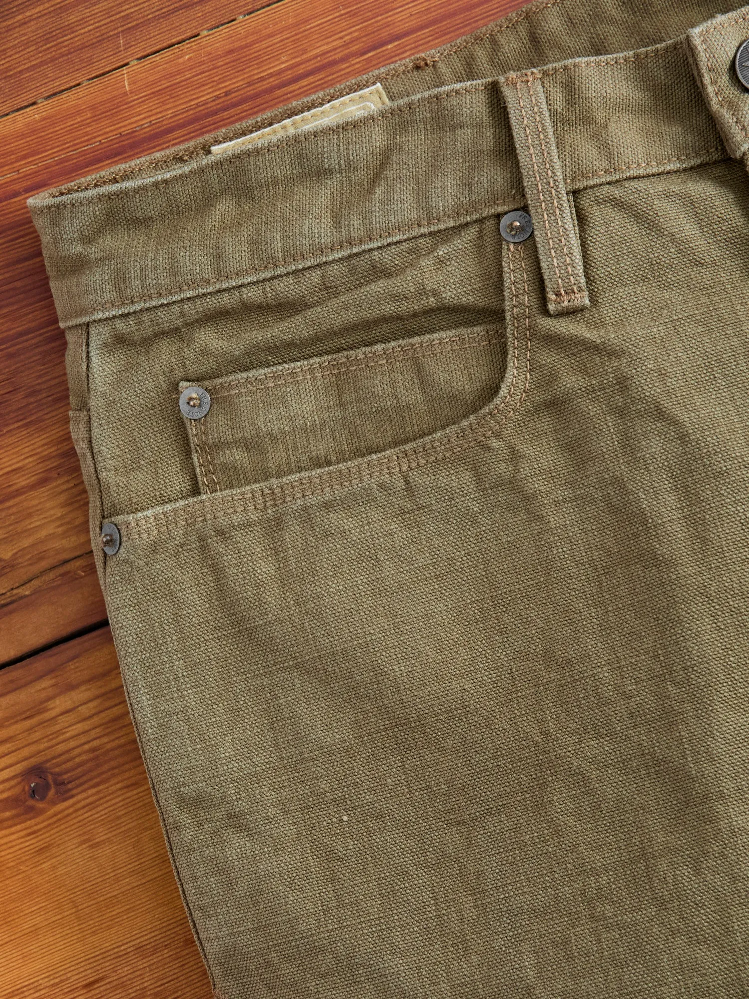 Rialto Pant in Olive Green