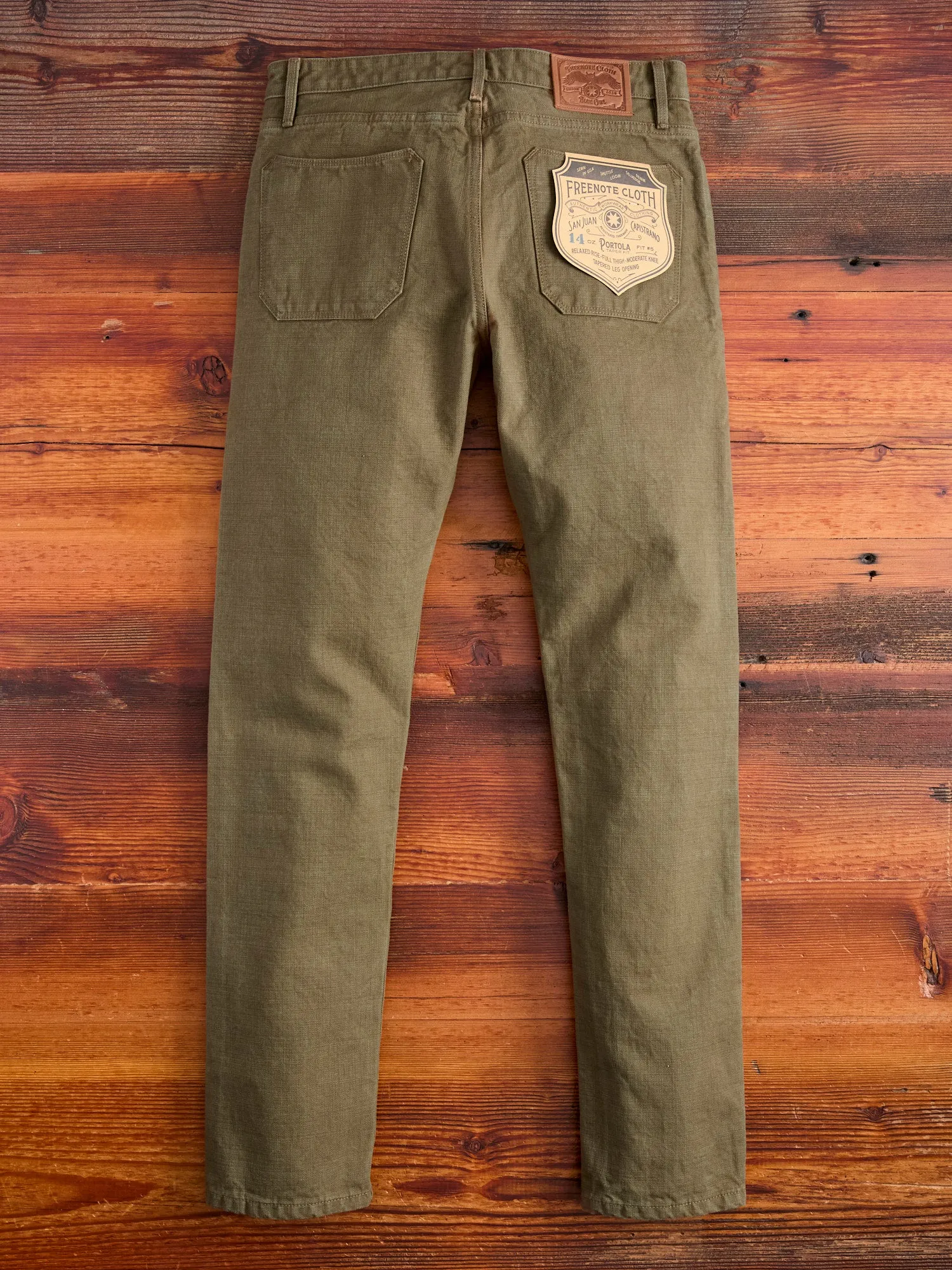 Rialto Pant in Olive Green