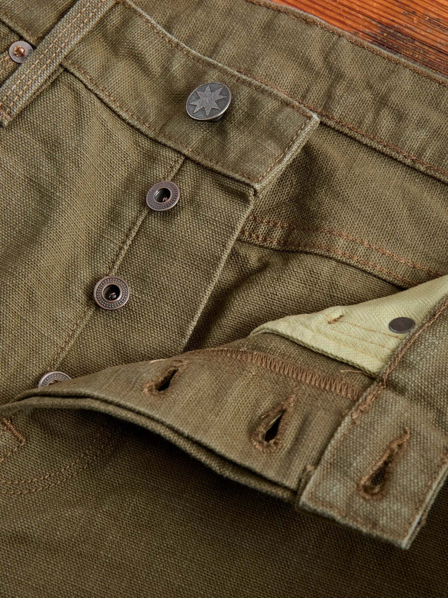 Rialto Pant in Olive Green