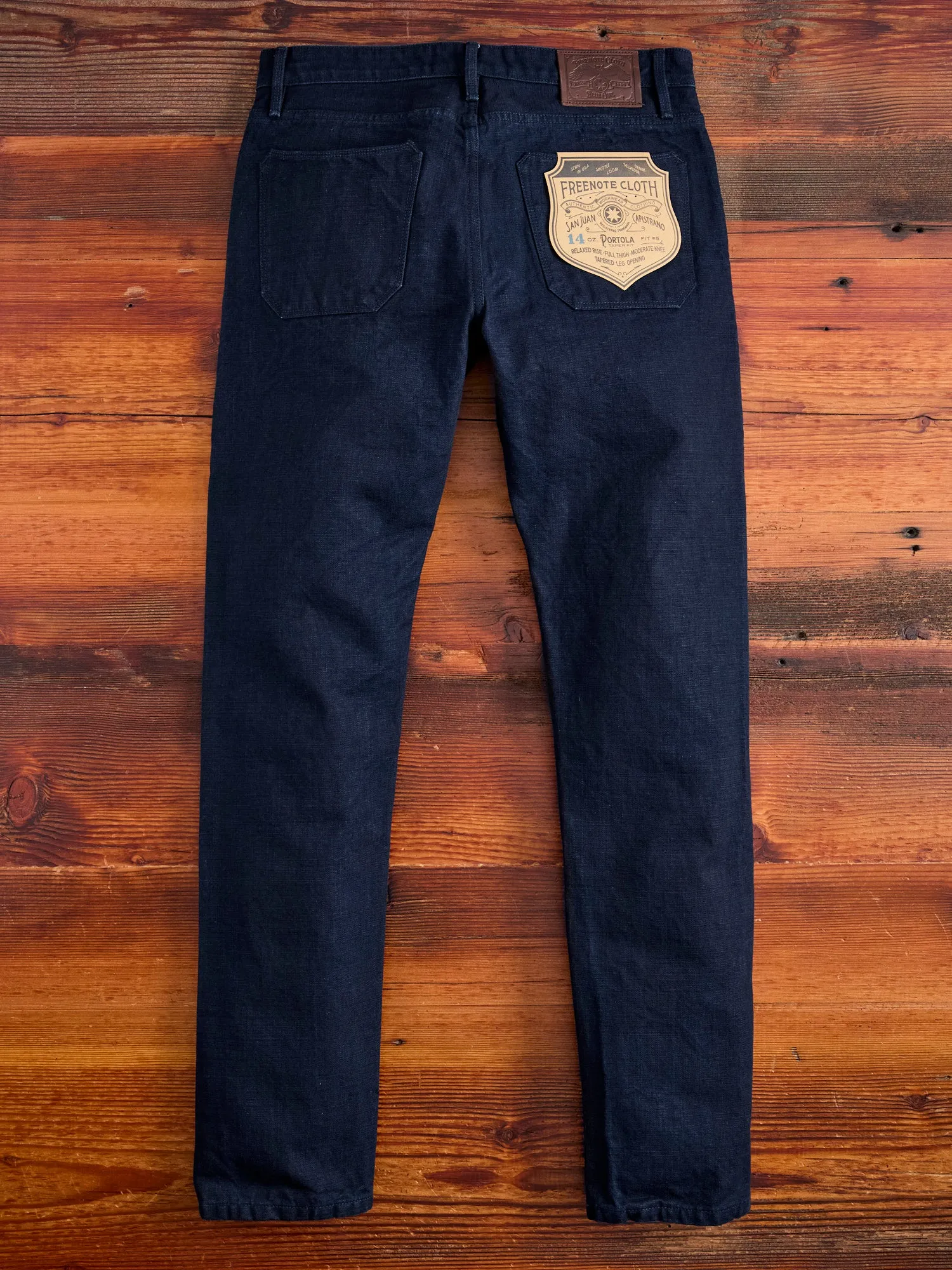Rialto Pant in Rinsed Indigo