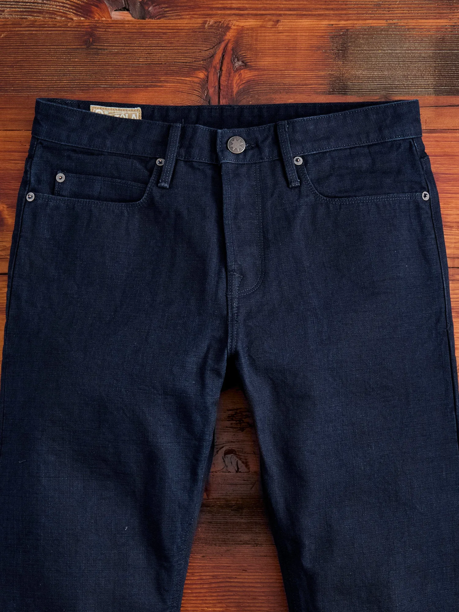 Rialto Pant in Rinsed Indigo