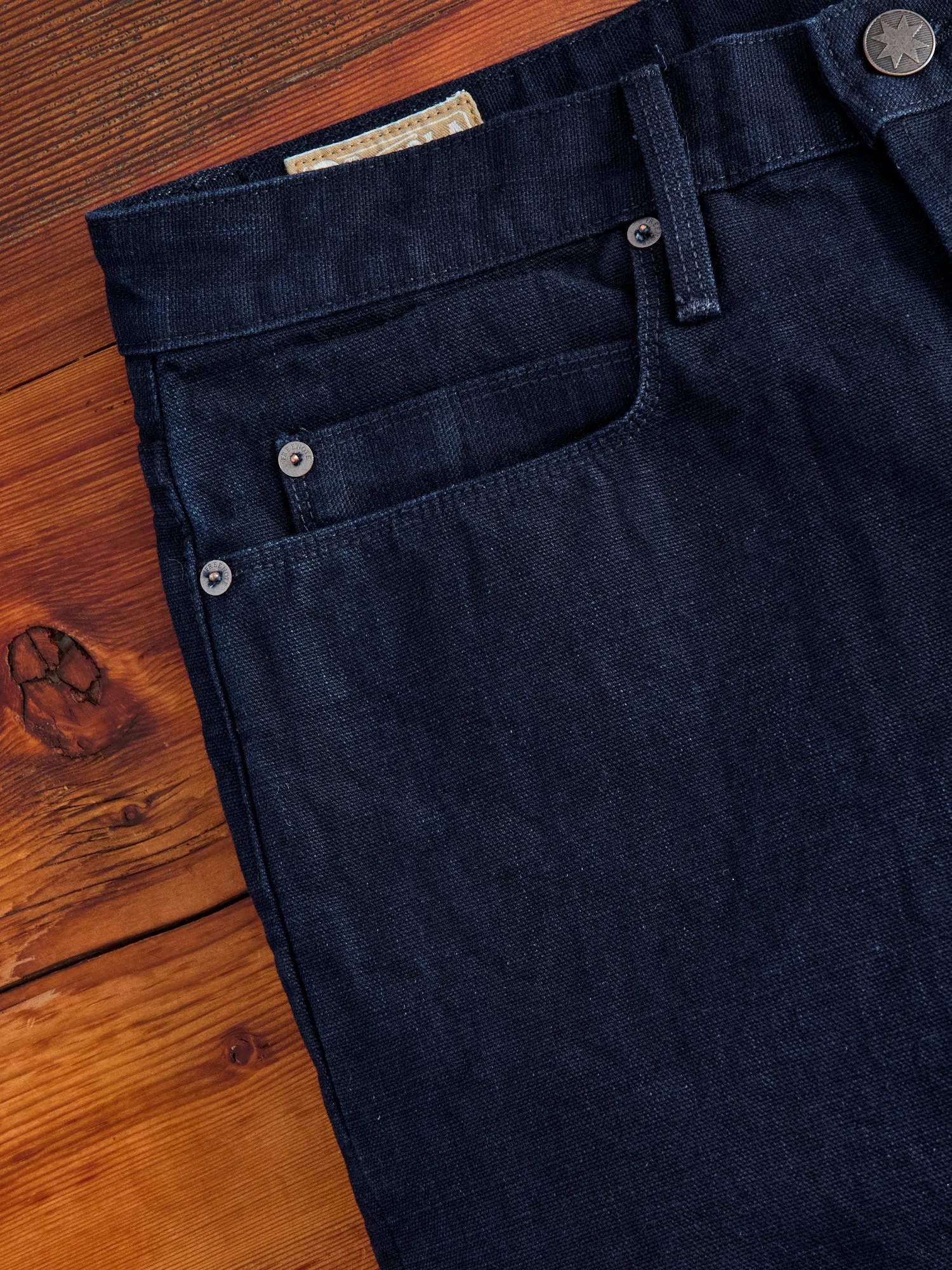 Rialto Pant in Rinsed Indigo