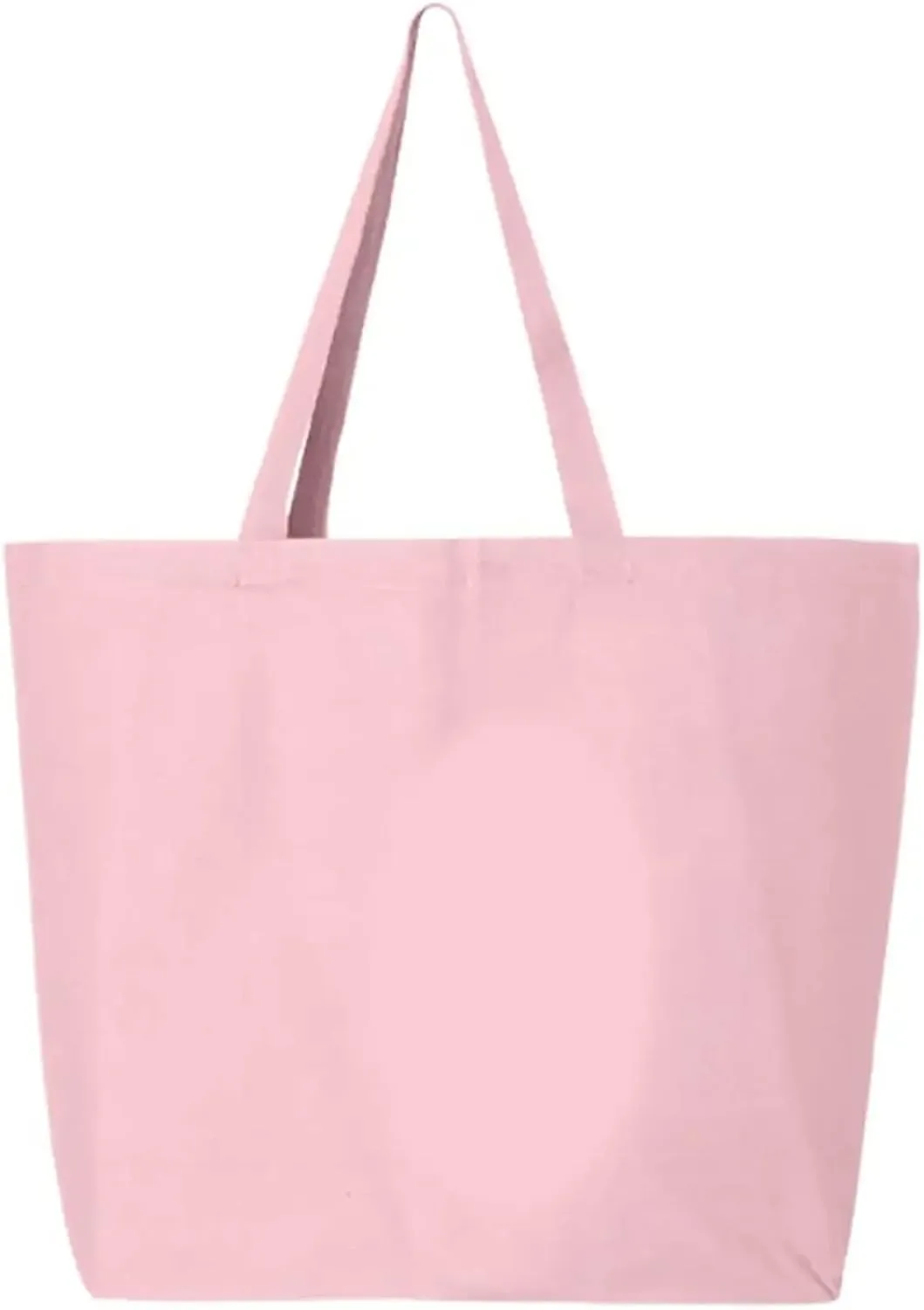 shop4ever Personalized Custom Design Your Own Jumbo Heavy Canvas Tote Reusable Shopping Bag