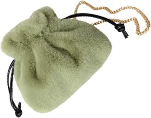 Shopping Plush Bag Single-shoulder Bag Closure Fashion and Skin-friendly