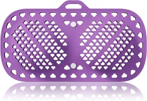 Silicone Bra Washing Bags for Laundry - Ideal Lingerie & Bra Protector with Zipper (A - D Cups) for Washing Machine