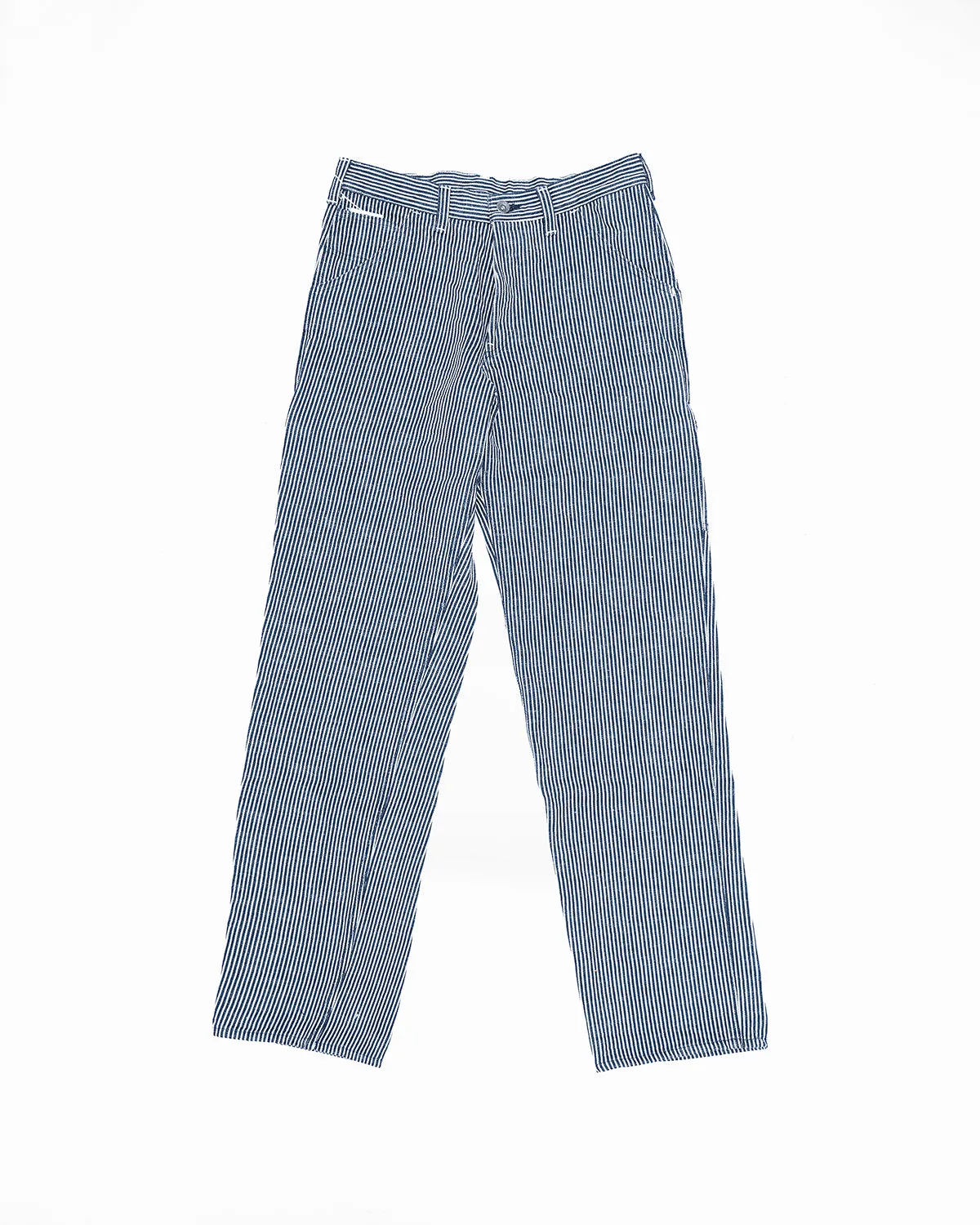 SJ310DX-HC - 17oz Hickory Stripe Indigo OW Painter Work Pants - Wide Straight Fit