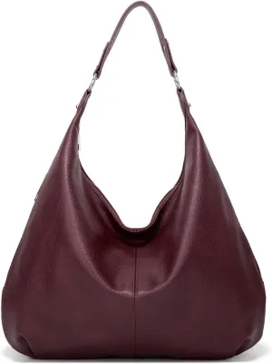 Slouchy Hobo for Women Soft Faux Leather Top Handle Shoulder Bags Large Tote Bag Ladies Purses and Handbags