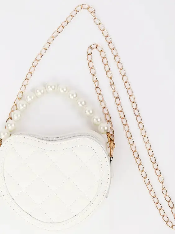 Sparkle Sisters Quilted Heart Purse