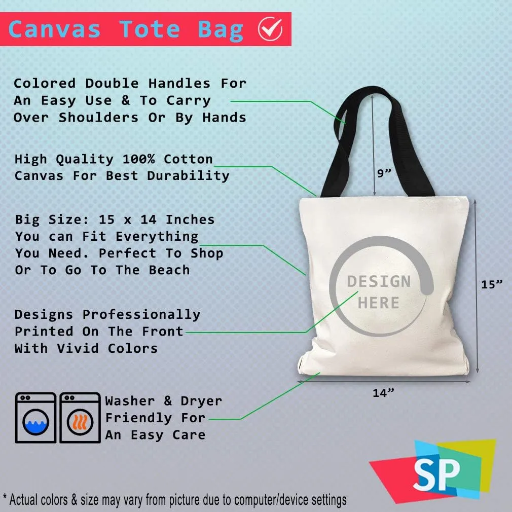 Speedy Pros Canvas Tote Bag for Women Gypsy Hippie Fairy Soul Girly Beach Bags for Women