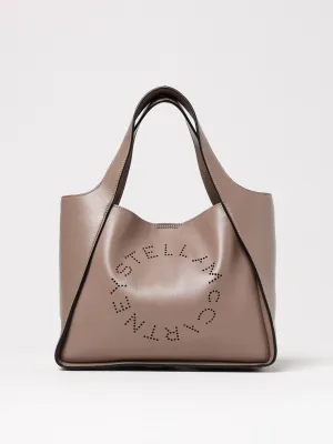 Stella Mccartney Tote Bags Woman Beige