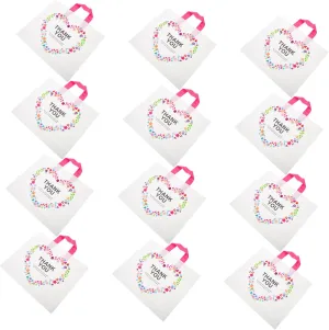 STOBAZA Garment Handbags 50 Pcs Folding Tote Bags Assorted Garment Packing Pouches for Bulk Storage and Travel