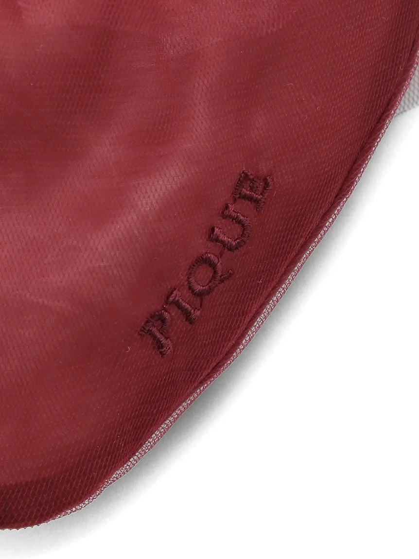 Strawberry Tulle Drawstring Pouch
