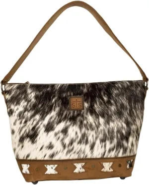 STS Ranchwear Womens Roswell Tully Tan Cowhide Handbag Bag