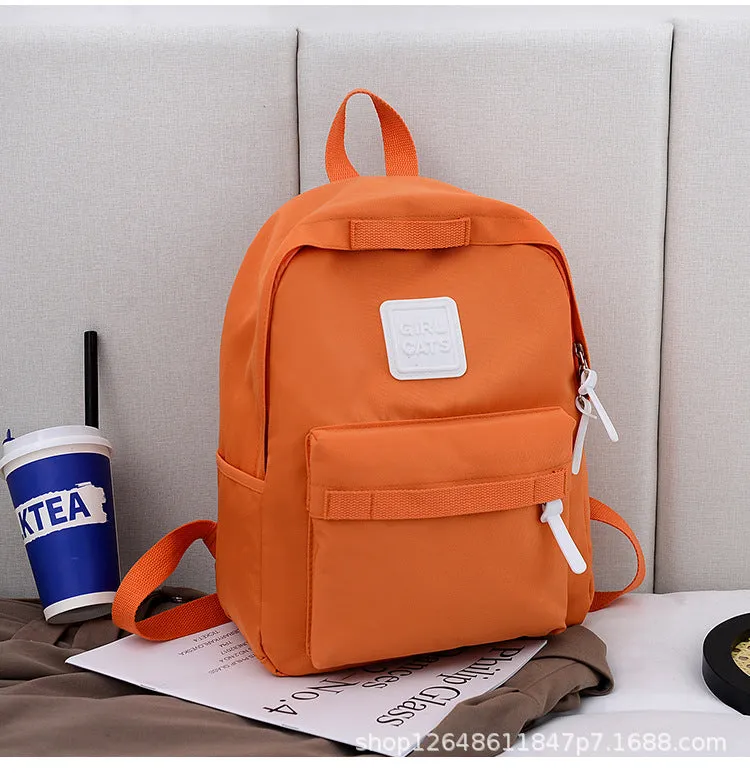 Student Schoolbag Boy Light Canvas Backpack Kindergarten Small School Bags for Babies Boys and Girls Travel Backpack Trendy Child