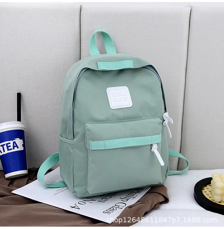 Student Schoolbag Boy Light Canvas Backpack Kindergarten Small School Bags for Babies Boys and Girls Travel Backpack Trendy Child