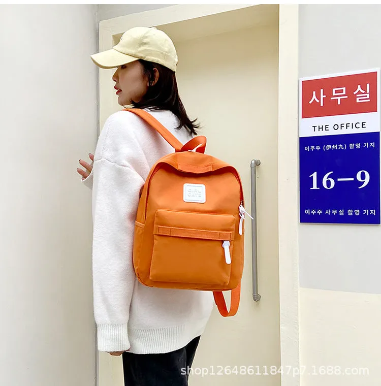 Student Schoolbag Boy Light Canvas Backpack Kindergarten Small School Bags for Babies Boys and Girls Travel Backpack Trendy Child