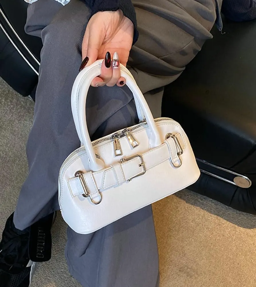 Stylish Unique Shell Handbag Work Outdoor Cross Body Bag for Travel PU Leather Shoulder Bags for Women Trendy 2025