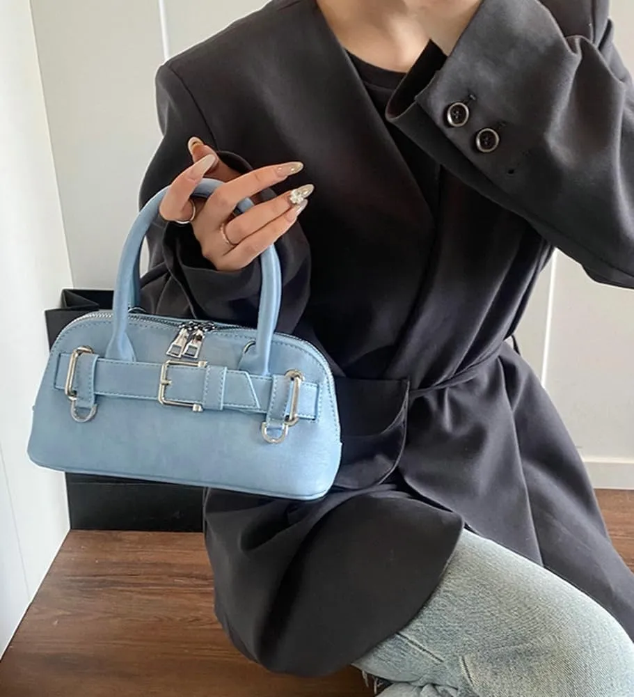 Stylish Unique Shell Handbag Work Outdoor Cross Body Bag for Travel PU Leather Shoulder Bags for Women Trendy 2025
