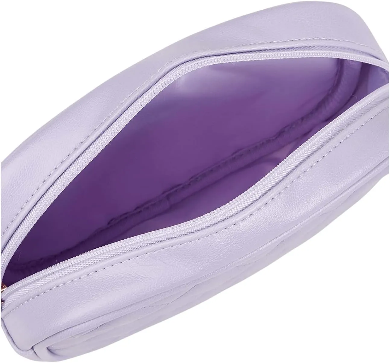 SweatyRocks Girl's PU Leather Zipper Crossbody Bag Butterfly Decor Solid Shoulder Bag Mini Square Bag Purple One-Size