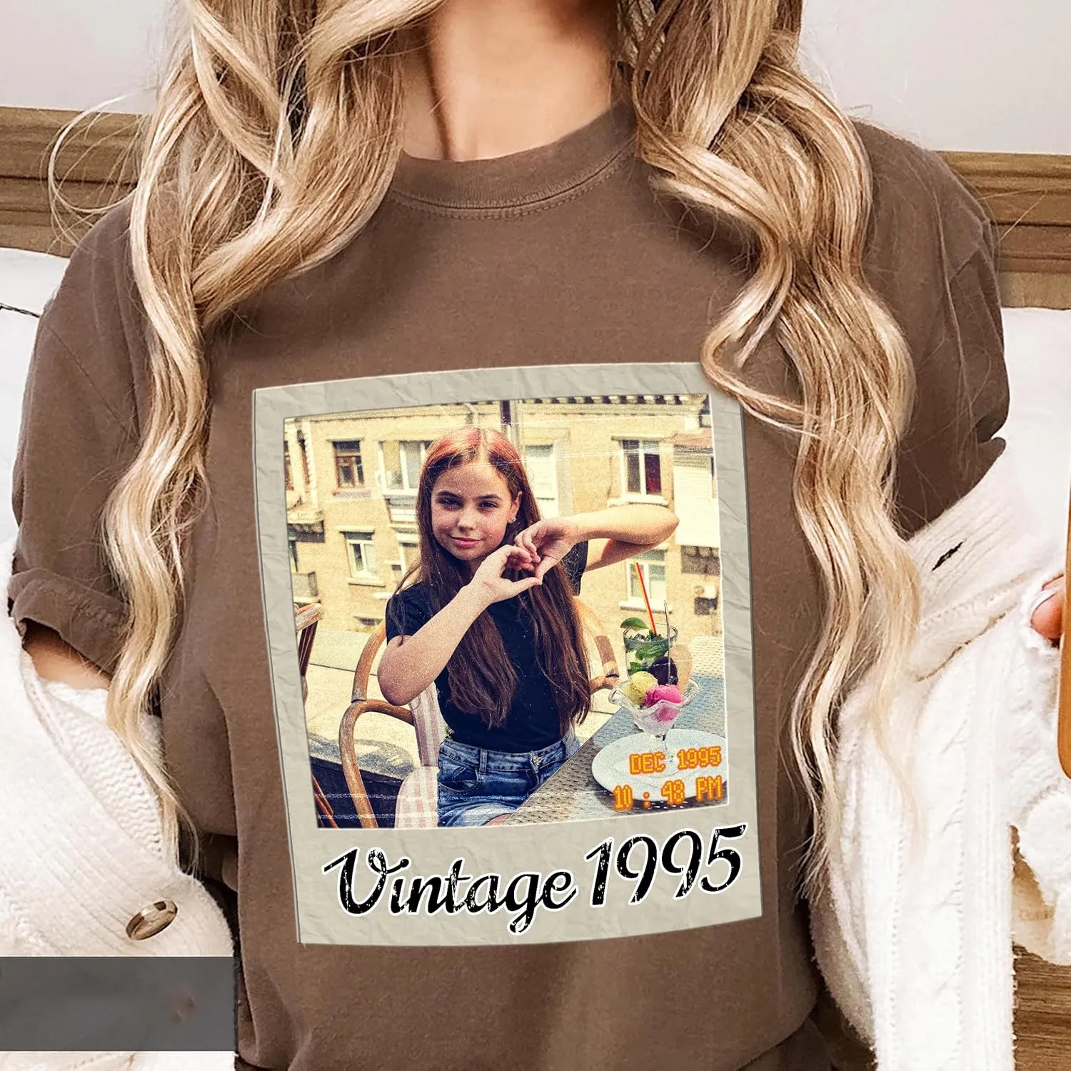 Tehg & Tuhg Custom Your Photo T Shirts Bootleg Tee Rap for Girlfriend Boyfriend, Custom Face Shirt Gifts for Him Her Birthday