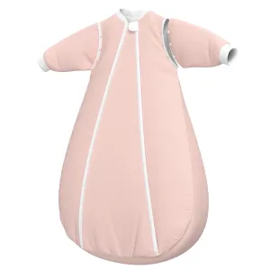 Thermostatic Sleep Sack 18-24 Months, TOG 2.5 Infant Wearable Blanket for Winter, 100% Cotton Baby Sleeping Bags with Detachable Sleeves, Extra Large Size, Pink