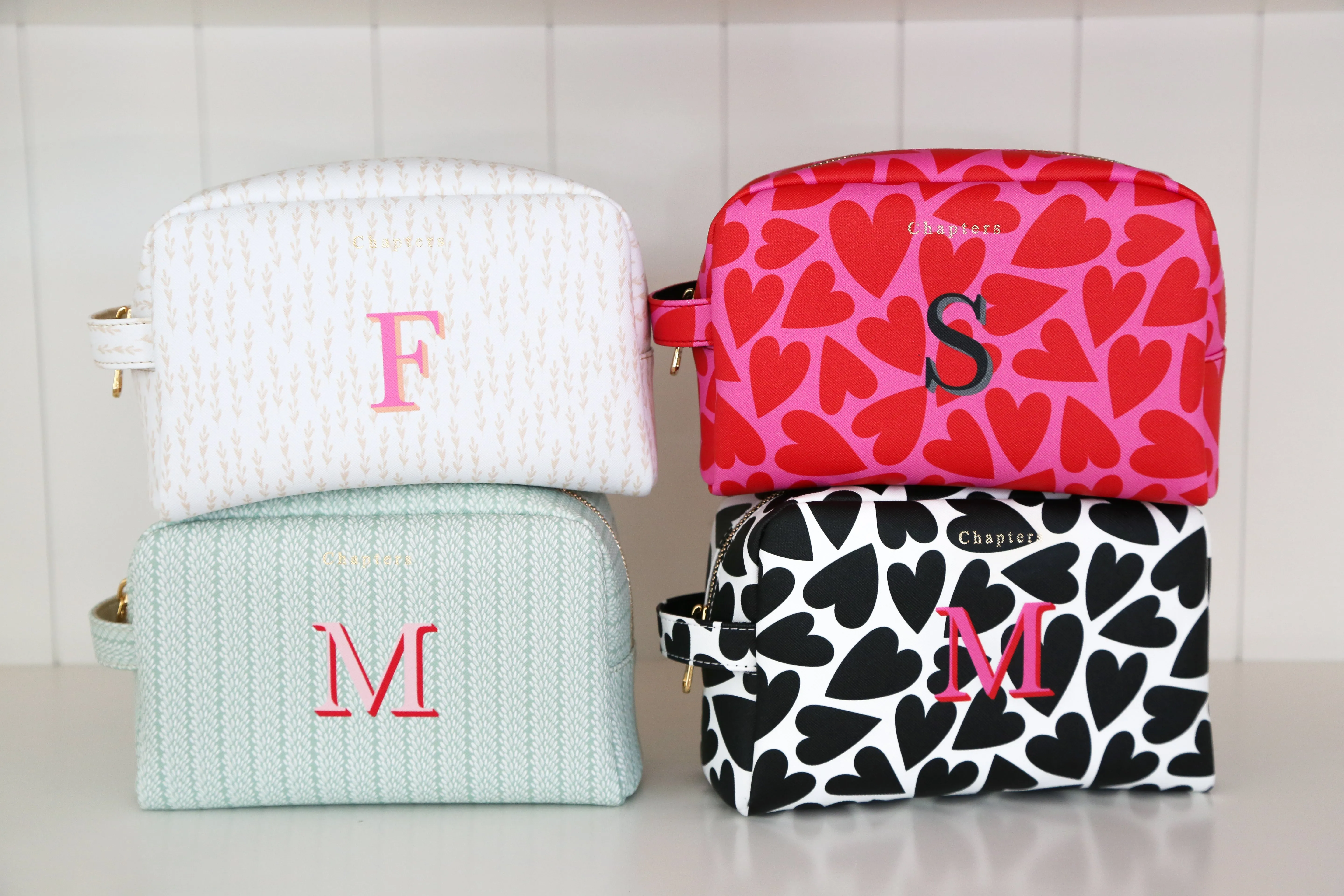 Toiletry Bag, Mint Leaves